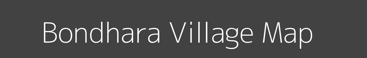 Map of Bondhara Village in Maharashtra Image