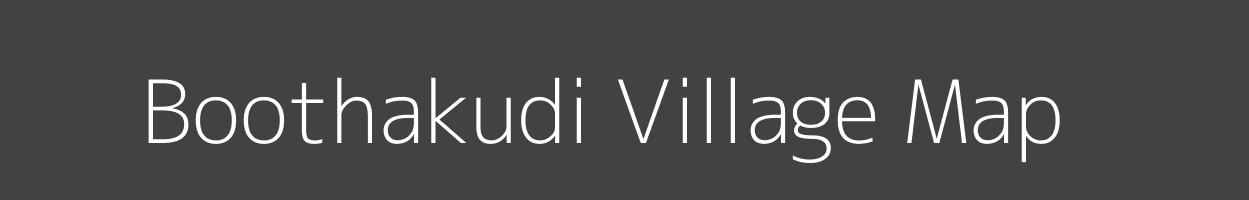 Map of Boothakudi Village in Tamil Nadu Image