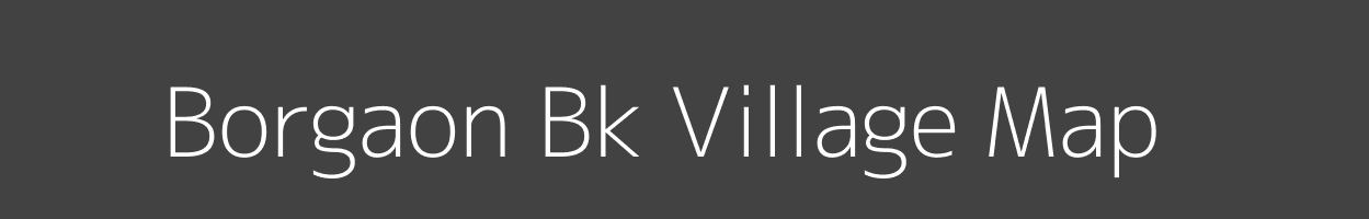 Map of Borgaon Bk Village in Maharashtra Image