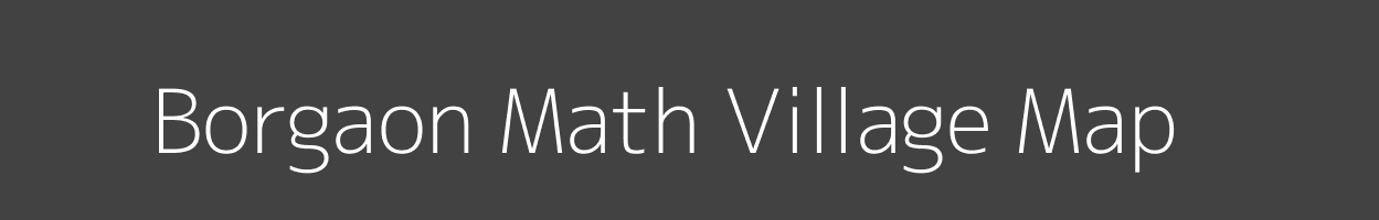 Map of Borgaon Math Village in Maharashtra Image