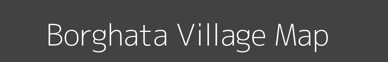 Map of Borghata Village in Madhya Pradesh Image