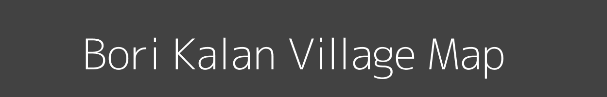 Map of Bori Kalan Village in Madhya Pradesh Image