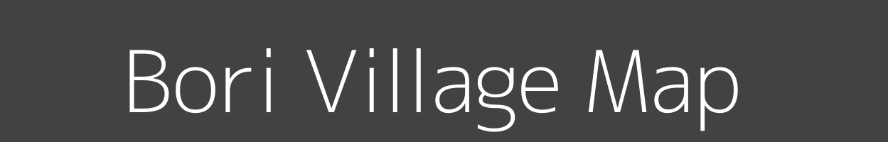 Map of Bori Village in Maharashtra Image