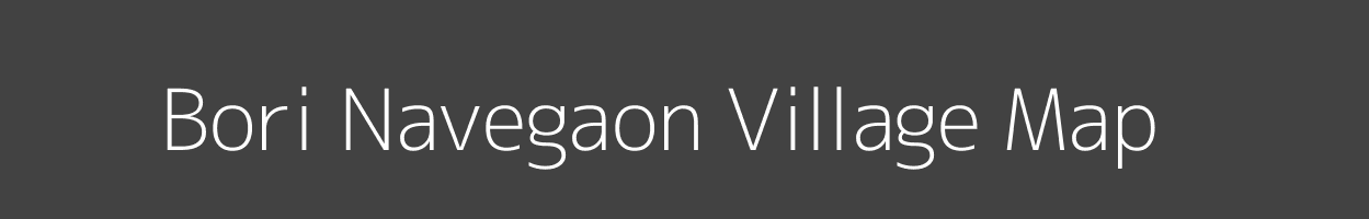 Map of Bori Navegaon Village in Maharashtra Image