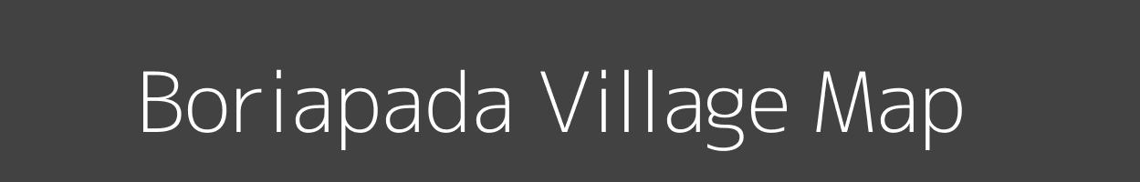 Map of Boriapada Village in Madhya Pradesh Image