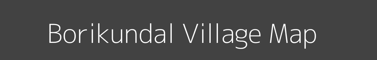 Map of Borikundal Village in Madhya Pradesh Image