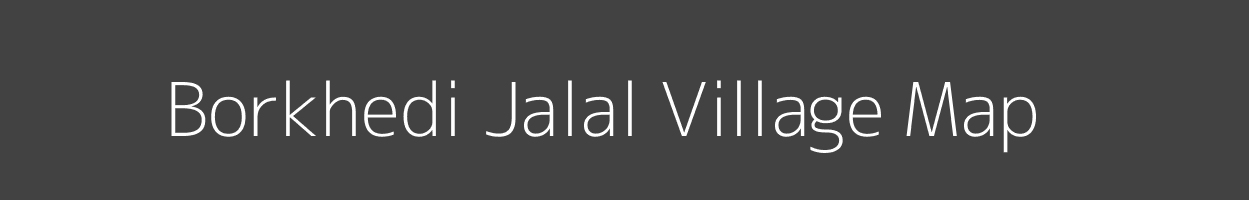 Map of Borkhedi Jalal Village in Maharashtra Image