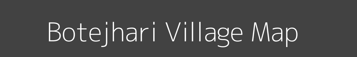 Map of Botejhari Village in Madhya Pradesh Image