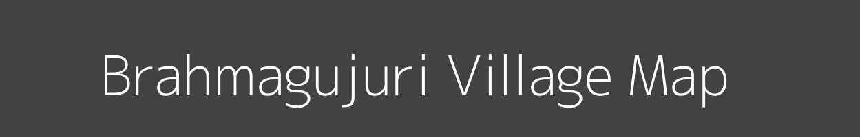 Map of Brahmagujuri Village in Odisha Image