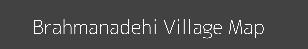 Map of Brahmanadehi Village in Odisha Image