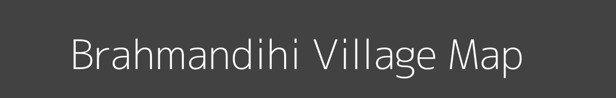 Map of Brahmandihi Village in West Bengal Image