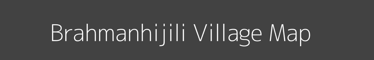 Map of Brahmanhijili Village in Odisha Image