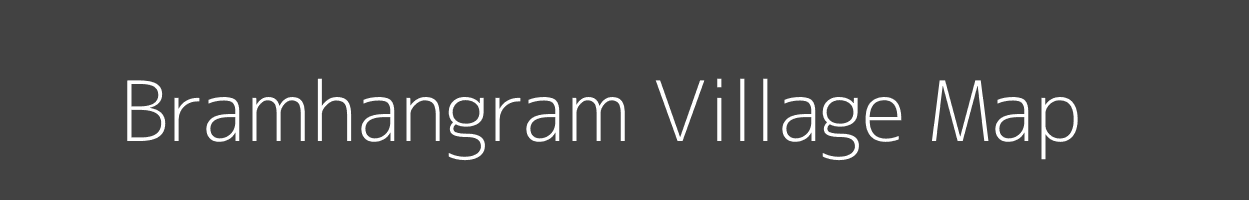 Map of Bramhangram Village in West Bengal Image