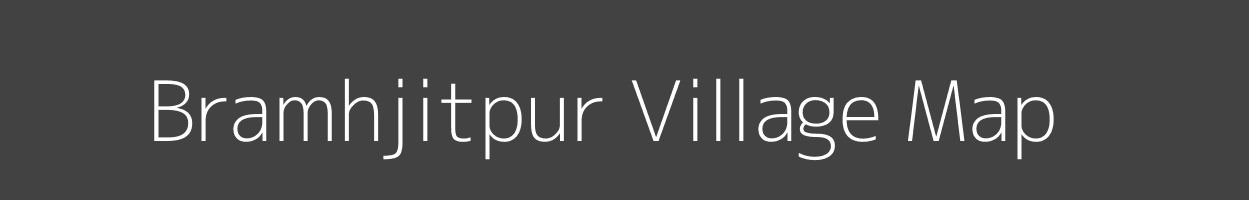 Map of Bramhjitpur Village in Uttar Pradesh Image