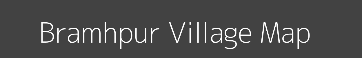 Map of Bramhpur Village in Uttar Pradesh Image