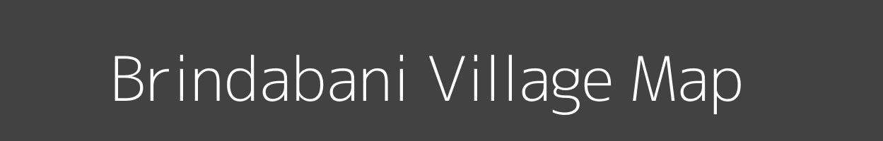 Map of Brindabani Village in West Bengal Image