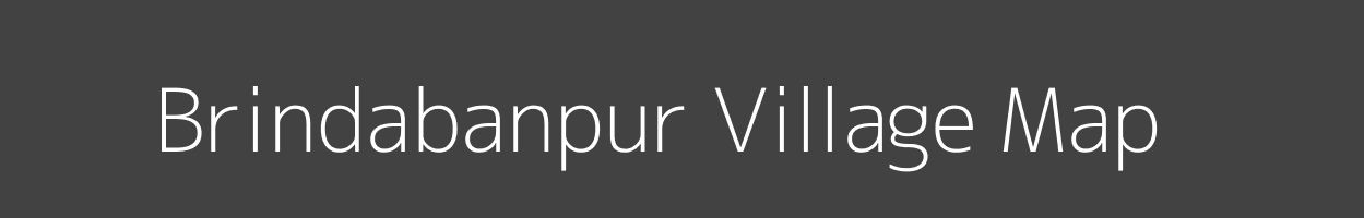 Map of Brindabanpur Village in West Bengal Image