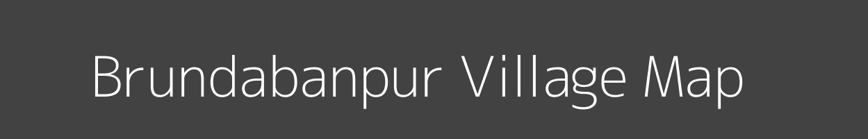 Map of Brundabanpur Village in Odisha Image