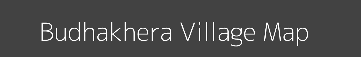 Map of Budhakhera Village in Uttar Pradesh Image