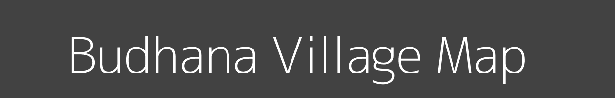 Map of Budhana Village in Uttar Pradesh Image