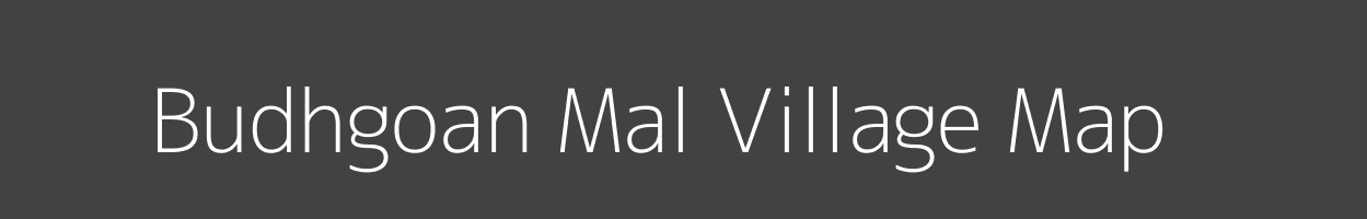 Map of Budhgoan Mal Village in Madhya Pradesh Image