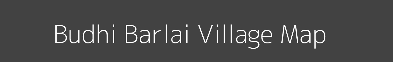 Map of Budhi Barlai Village in Madhya Pradesh Image