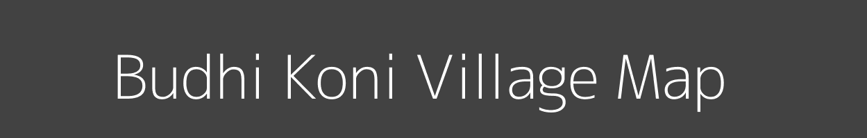 Map of Budhi Koni Village in Madhya Pradesh Image