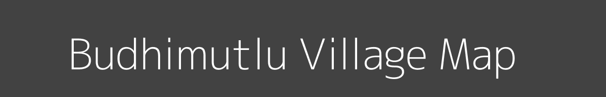 Map of Budhimutlu Village in Tamil Nadu Image