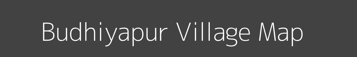 Map of Budhiyapur Village in Uttar Pradesh Image