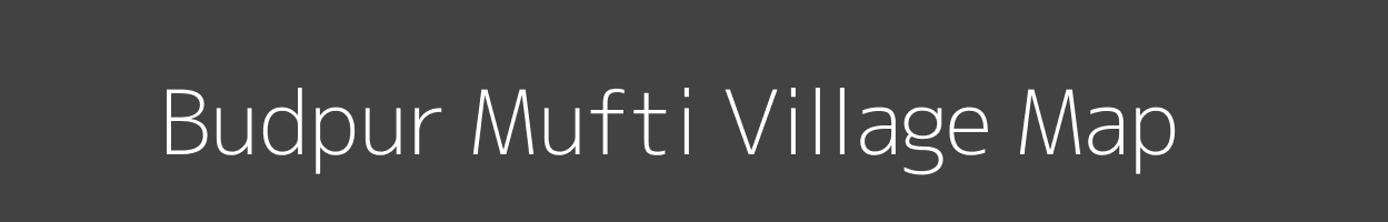 Map of Budpur Mufti Village in Uttar Pradesh Image