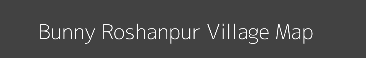 Map of Bunny Roshanpur Village in Uttar Pradesh Image