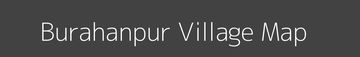 Map of Burahanpur Village in Uttar Pradesh Image