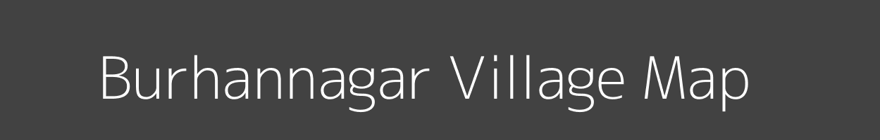 Map of Burhannagar Village in Uttar Pradesh Image