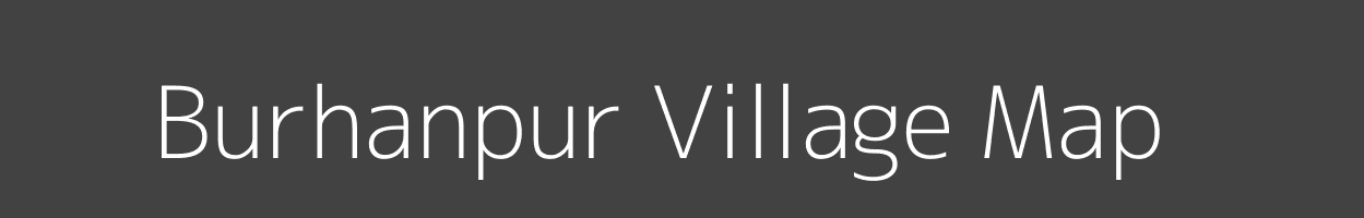 Map of Burhanpur Village in Uttar Pradesh Image