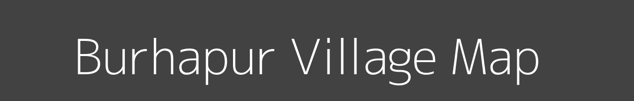 Map of Burhapur Village in Uttar Pradesh Image