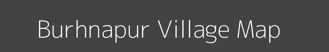 Map of Burhnapur Village in Uttar Pradesh Image