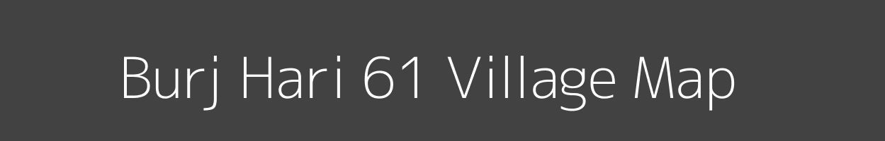 Map of Burj Hari 61 Village in Punjab Image