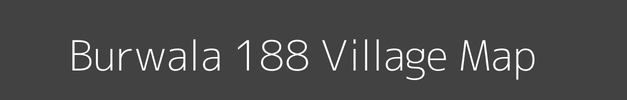 Map of Burwala 188 Village in Punjab Image