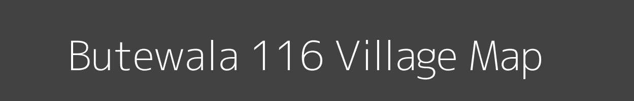 Map of Butewala 116 Village in Punjab Image