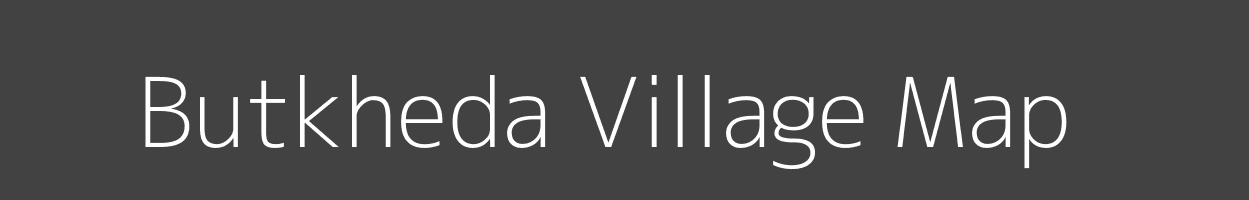 Map of Butkheda Village in Maharashtra Image