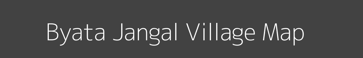 Map of Byata Jangal Village in Madhya Pradesh Image