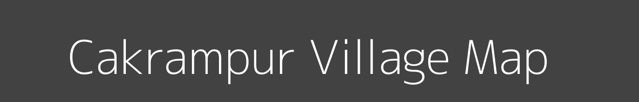 Map of Cakrampur Village in Madhya Pradesh Image