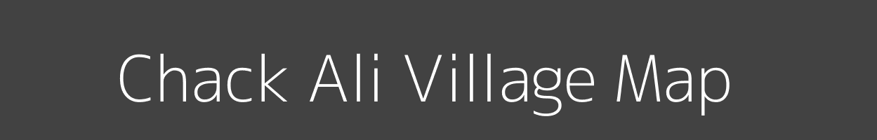 Map of Chack Ali Village in Uttar Pradesh Image