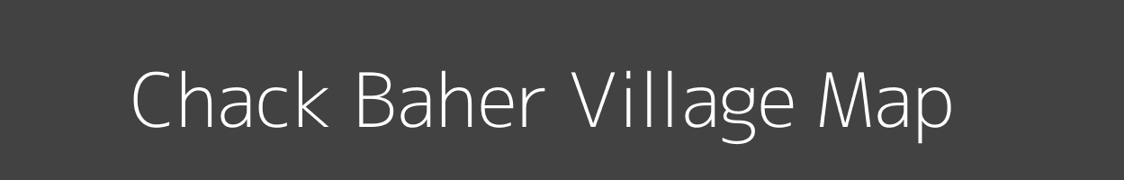 Map of Chack Baher Village in Uttar Pradesh Image