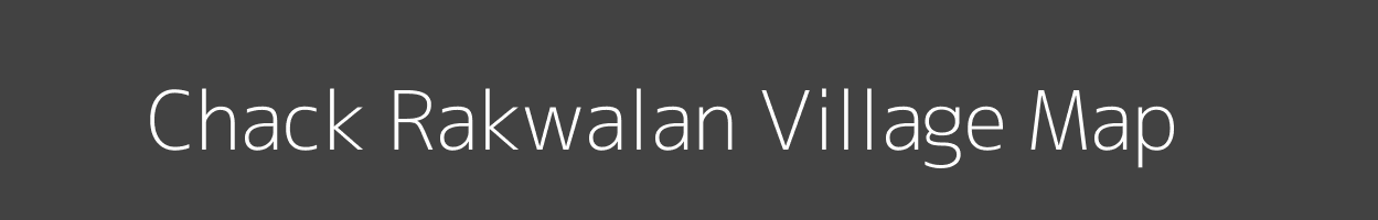 Map of Chack Rakwalan Village in Jammu and Kashmir Image