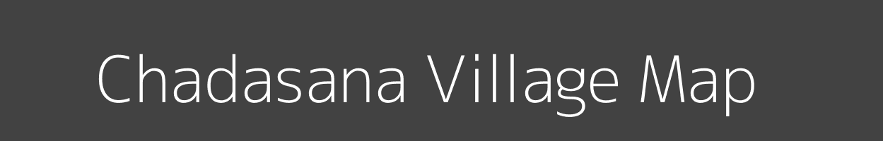 Map of Chadasana Village in Gujarat Image