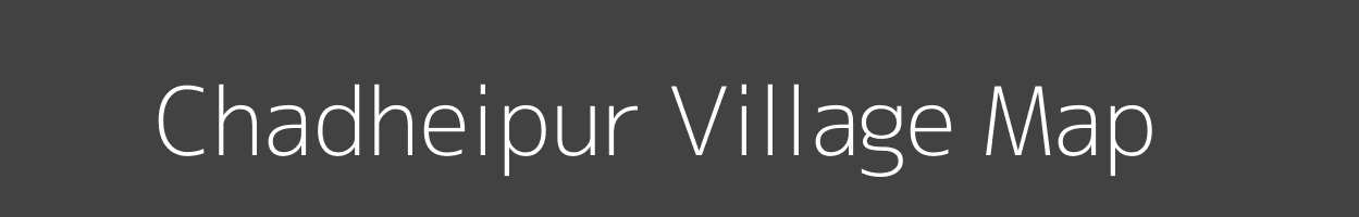 Map of Chadheipur Village in Odisha Image