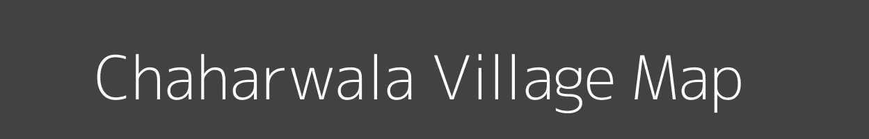 Map of Chaharwala Village in Uttar Pradesh Image