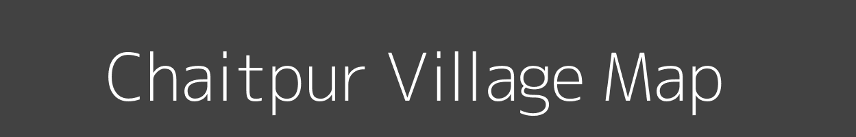 Map of Chaitpur Village in West Bengal Image