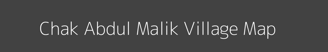 Map of Chak Abdul Malik Village in Uttar Pradesh Image